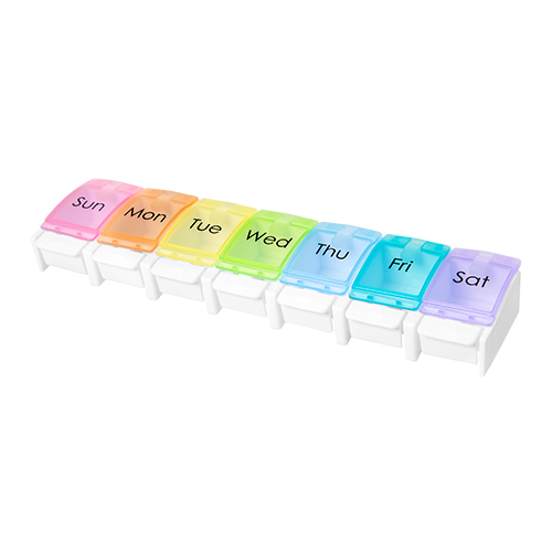 Push Button 7 Days Pill Dispenser