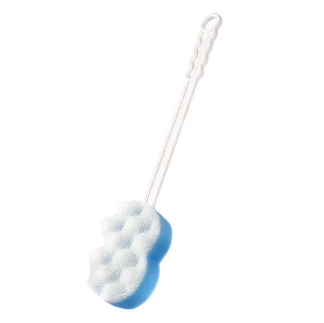 2-in-1 Long Handled Bath Sponge