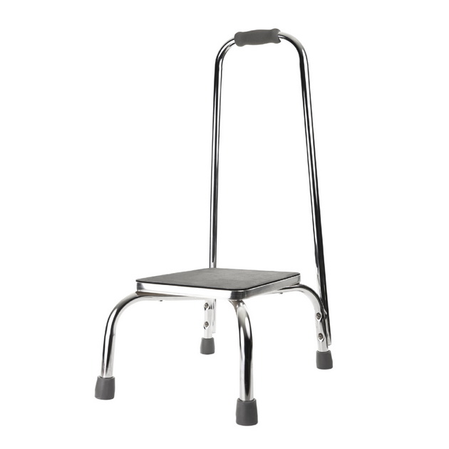 Foot Stool w/ Handrail